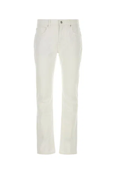 Seven For All Mankind Jeans-34 Nd  Male In White