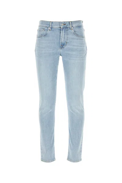 Seven For All Mankind Jeans-36 Nd  Male In Blue