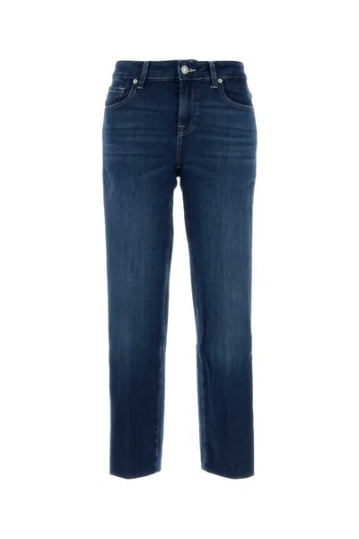 Seven For All Mankind Jeans Kalie In Blue