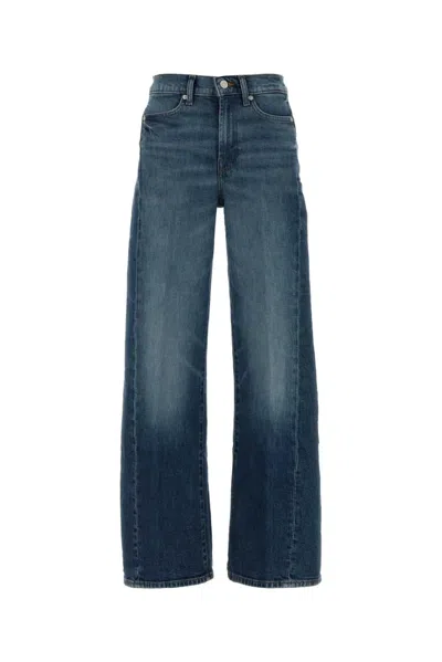 Seven For All Mankind Jeans Lotta Panel In Blue