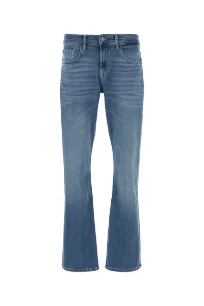 Seven For All Mankind Stretch Denim The Bootcut Jeans In Blue