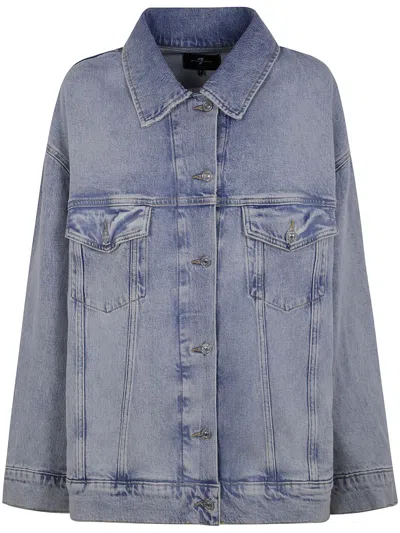 Seven For All Mankind Jsckc650sh00 In Blue