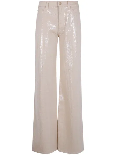 Seven For All Mankind "lotta" Radiance Wide Leg Jeans