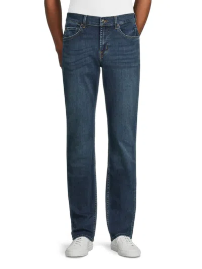 Seven For All Mankind Men's The Comfort Luxe Whiskered Straight Jeans