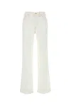 Seven For All Mankind Modern Dojo Tailorless Colored Tencel Blanc-28 Nd  Female