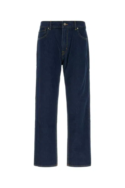 Seven For All Mankind Over Jeans In Blue