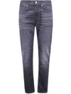 Seven For All Mankind "slimmy Tapered Jupiter" Jeans In Gray