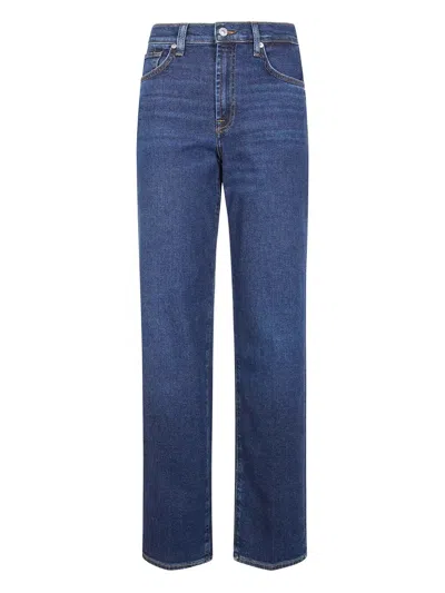Seven For All Mankind "stovepipe" Straight Bluecrest Jeans