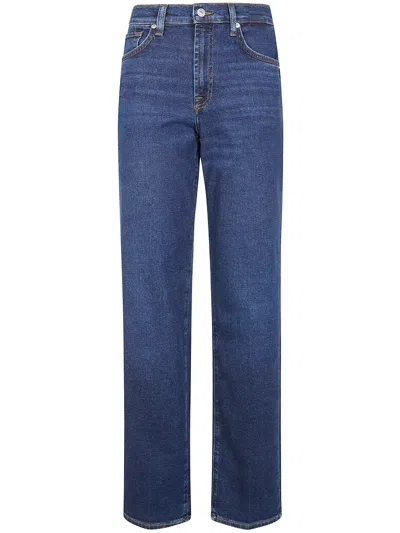 Seven For All Mankind "stovepipe" Straight Bluecrest Jeans