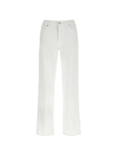 Seven For All Mankind "stovepipe" Stretch Straight Leg Jeans