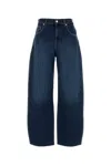 Seven For All Mankind Stretch Denim Bonnie Wide-leg Jeans In Blue
