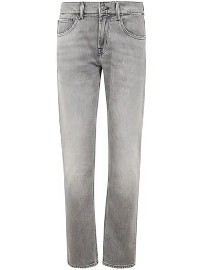 Seven For All Mankind The Straight Growth Jeans In Grey