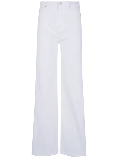 Seven For All Mankind Ultra High Rise "jo" Jeans In White