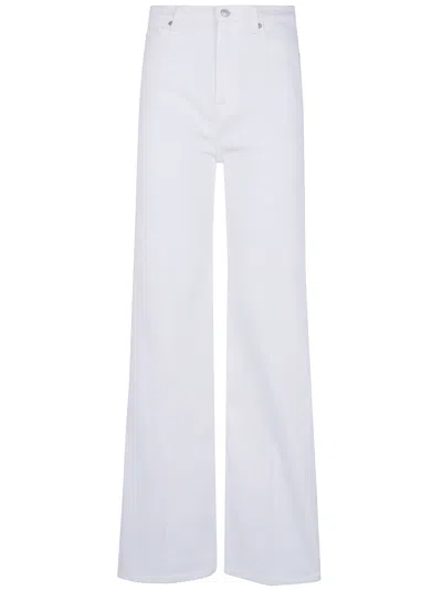 Seven For All Mankind Ultra High Rise "jo" Jeans In White
