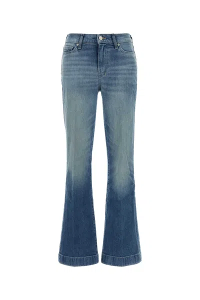 Seven For All Mankind Stretch Denim Dojo Jeans In Blue