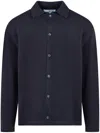 Seven Gauge Cashmere Overshirt In Black