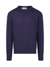 Seven Gauge Cashmere Sweater In Blue