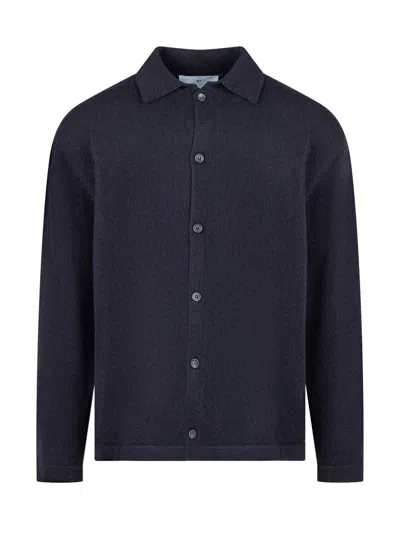 Seven Gauge Cashmere Overshirt -  Edition In Nero