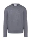 Seven Gauge Merino Sweater In Grigio