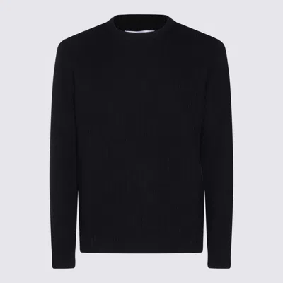 SEVEN GAUGE SEVEN GAUGE DARK BLUE WOOL KNITWEAR