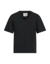 Seven Gauge Man T-shirt Black Size 4 Cotton