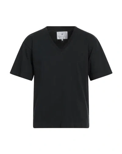 Seven Gauge Man T-shirt Black Size 4 Cotton