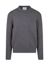Seven Gauge Merino Sweater In Gray