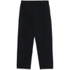 Seven Gauge Raised-seam Trousers In Blue