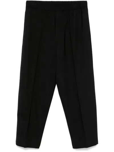 Seven Gauge Raised-seam Trousers In Multicolor