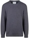 Seven Gauge Merino Sweater In Grey