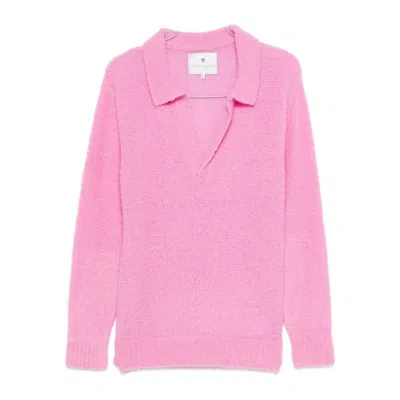 Seven Gauge Sweater Clothing In Pink
