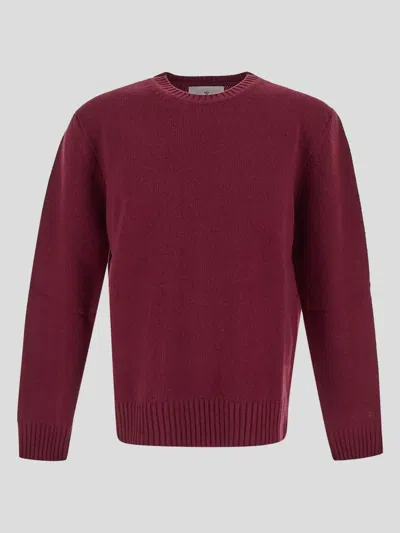 Seven Gauge Sweaters In Red