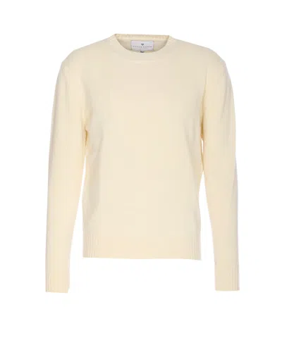 Seven Gauge Wool Sweater In Gray