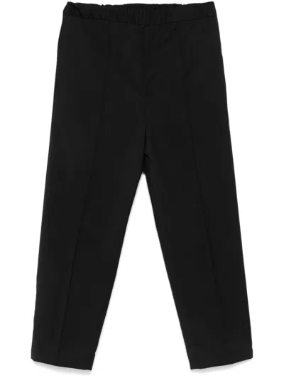 Seven Gauge Wool Trousers In Blue