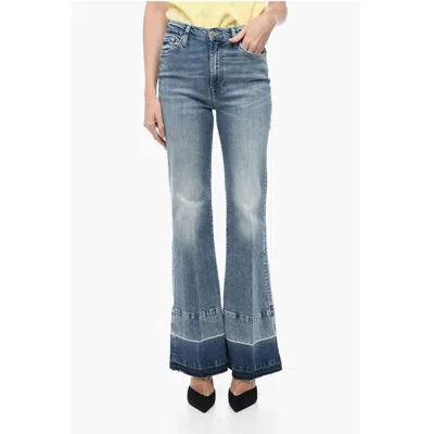 Seven High-waisted Denims With Two-toned Women's Detail