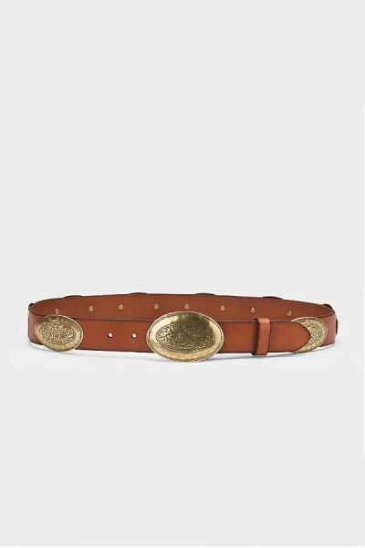 Seven Hills Bozeman Belt In Beige