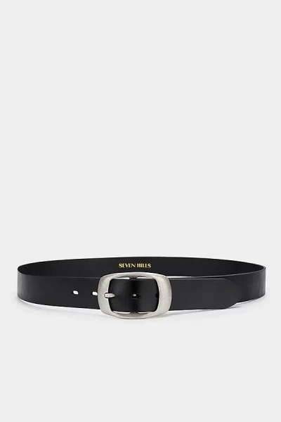 Seven Hills The Denver Belt In Black
