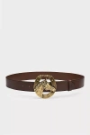 Seven Hills Woodside Horse Buckle Belt In Brown