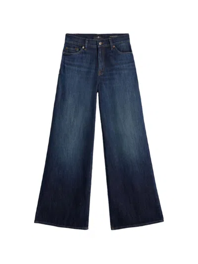 Seven Lotta Tailorless Denim Jeans In Blue
