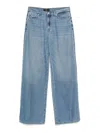 Seven Lotta Wide-leg Denim Jeans In Blue