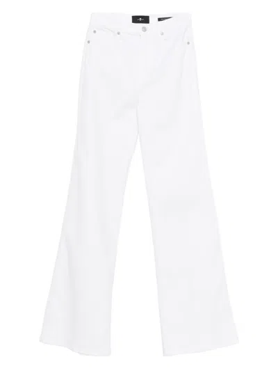 Seven Modern Dojo Denim Jeans In White