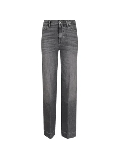 Seven Modern Dojo Straight-leg Jeans In Gray