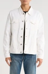 Seven Perfect Denim Jacket In White