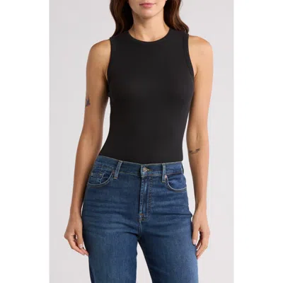 Seven Racer Tank In Black