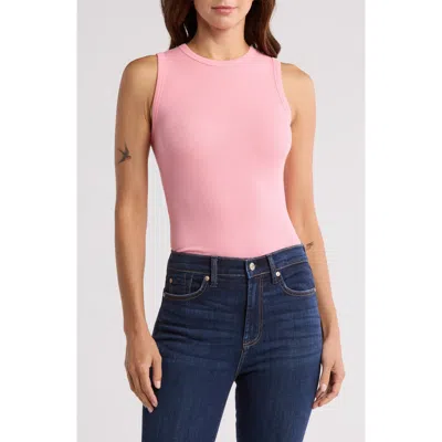 Seven Racer Tank In Blush
