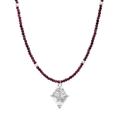 Seven Saints Aries Zodiac Choker Necklace In Multi
