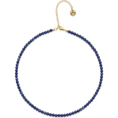 Seven Saints Lapis Lazuli Intuition Choker In Multi