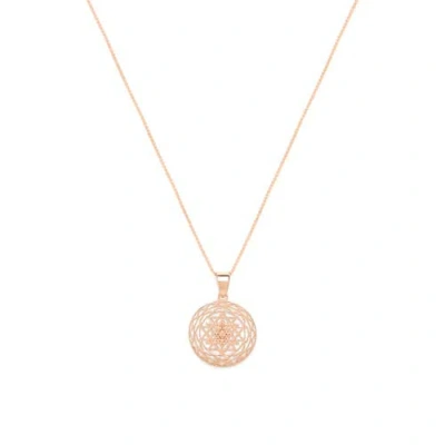 Seven Saints Sri Yantra Supreme Manifestor Necklace In Gold