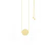 Seven Saints Women's Gold Flower Of Life Choker Y Style Lariat, Reversible Necklace