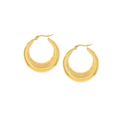 Seven Saints Women's The Ultimate Gold Hoop Earrings